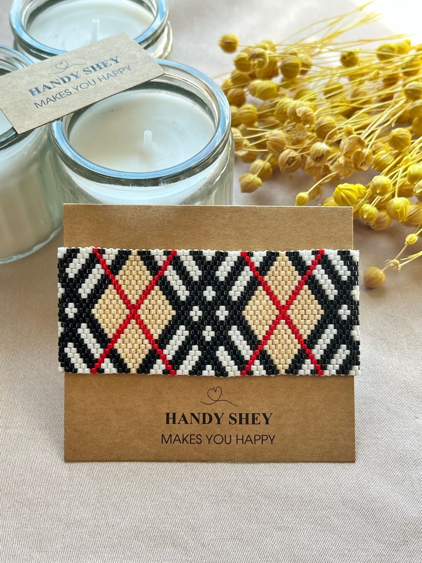 Asil Çizgi - Miyuki Boncuk Bileklik | El Yapımı | Ayarlanabilir