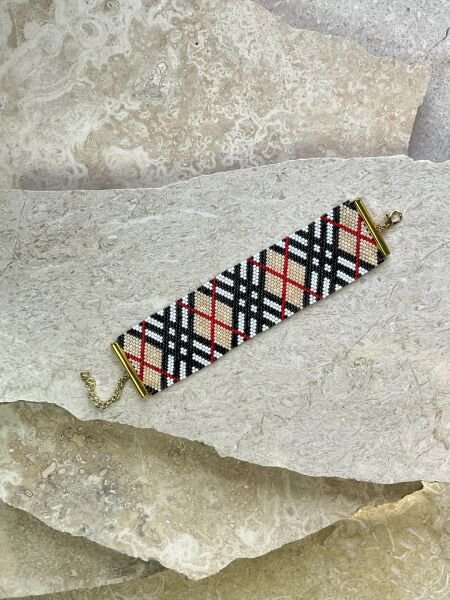 Asil Çizgi - Miyuki Boncuk Bileklik | El Yapımı | Ayarlanabilir