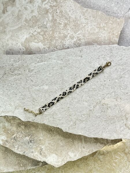 Asil Işıltı - Miyuki Boncuk Bileklik | El Yapımı | Ayarlanabilir