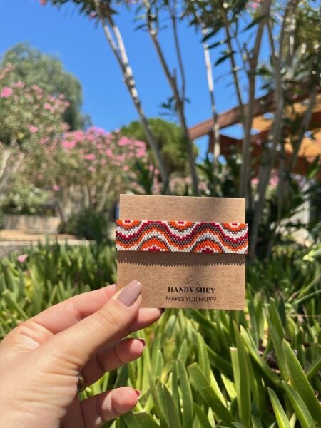 Ateş Dalgası - Miyuki Boncuk Bileklik | El Yapımı