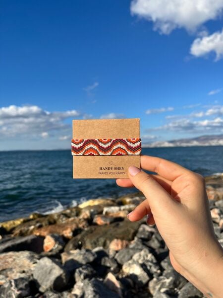 Ateş Dalgası - Miyuki Boncuk Bileklik | El Yapımı