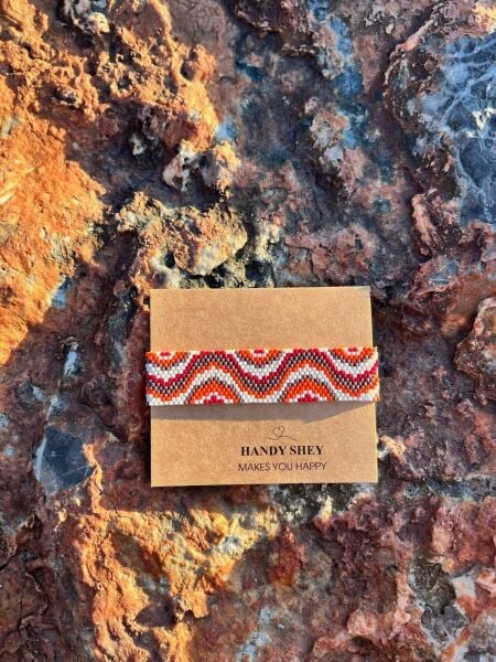 Ateş Dalgası - Miyuki Boncuk Bileklik | El Yapımı