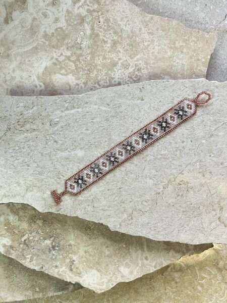 Bakır İzler - Miyuki Boncuk Bileklik | El Yapımı