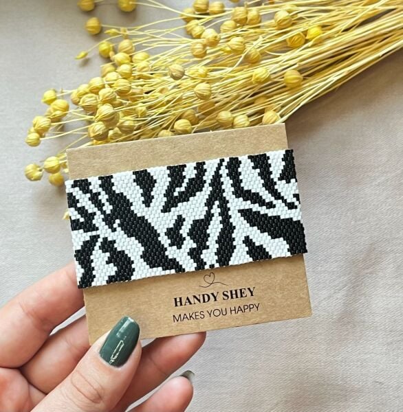 Çizgi Dansı - Miyuki Boncuk Bileklik | El Yapımı | Ayarlanabilir