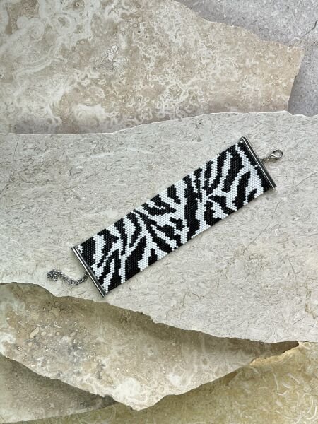 Çizgi Dansı - Miyuki Boncuk Bileklik | El Yapımı | Ayarlanabilir