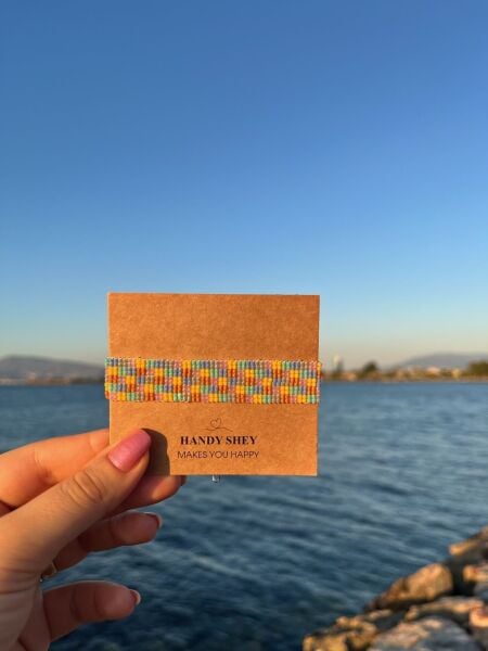 Damalı Renkler - Miyuki Boncuk Bileklik | El Yapımı | Ayarlanabilir