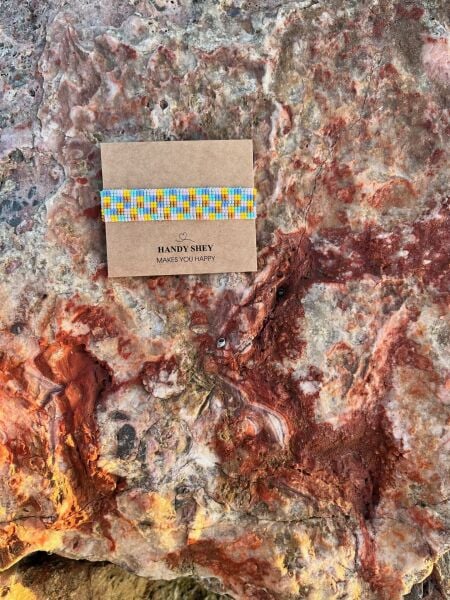 Damalı Renkler - Miyuki Boncuk Bileklik | El Yapımı | Ayarlanabilir