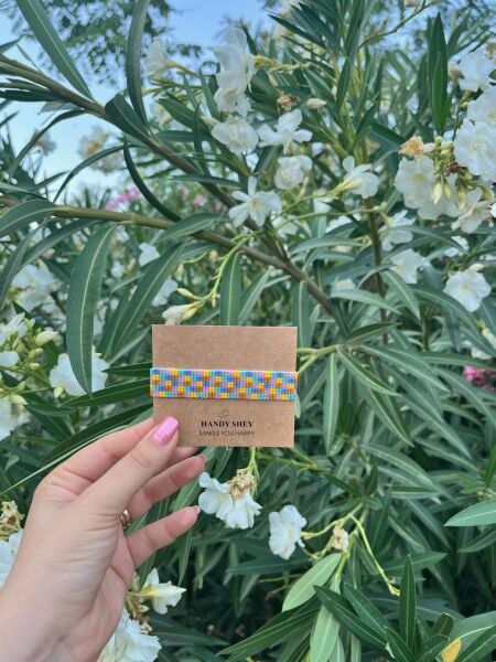 Damalı Renkler - Miyuki Boncuk Bileklik | El Yapımı | Ayarlanabilir