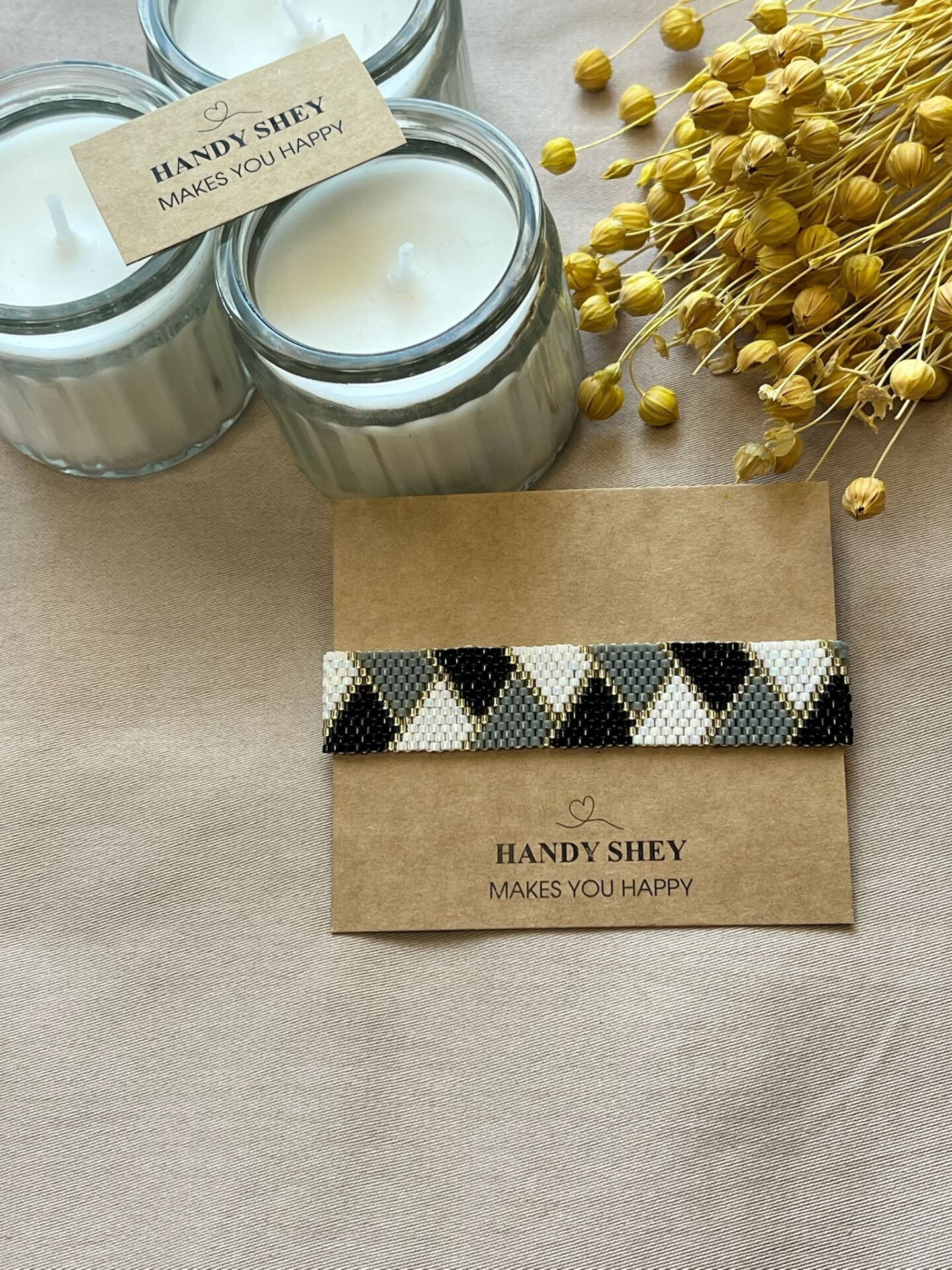 Delta - Miyuki Boncuk Bileklik | El Yapımı | Ayarlanabilir