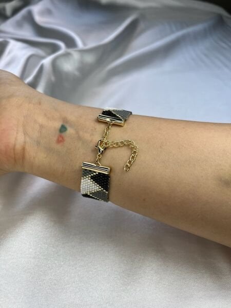 Delta - Miyuki Boncuk Bileklik | El Yapımı | Ayarlanabilir