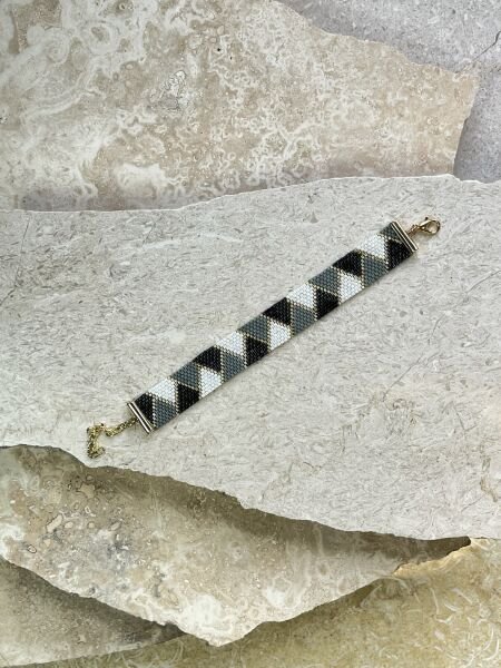 Delta - Miyuki Boncuk Bileklik | El Yapımı | Ayarlanabilir