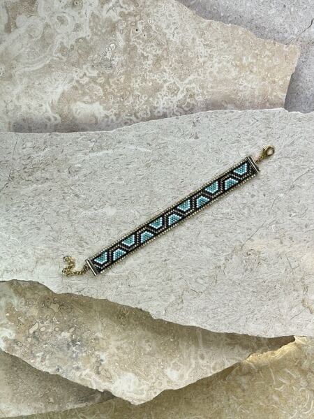 Gece Nazar - Miyuki Boncuk Bileklik | El Yapımı | Ayarlanabilir