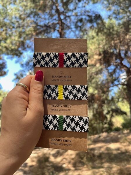 İkonik Çizgi - Miyuki Boncuk Bileklik | El Yapımı | Ayarlanabilir