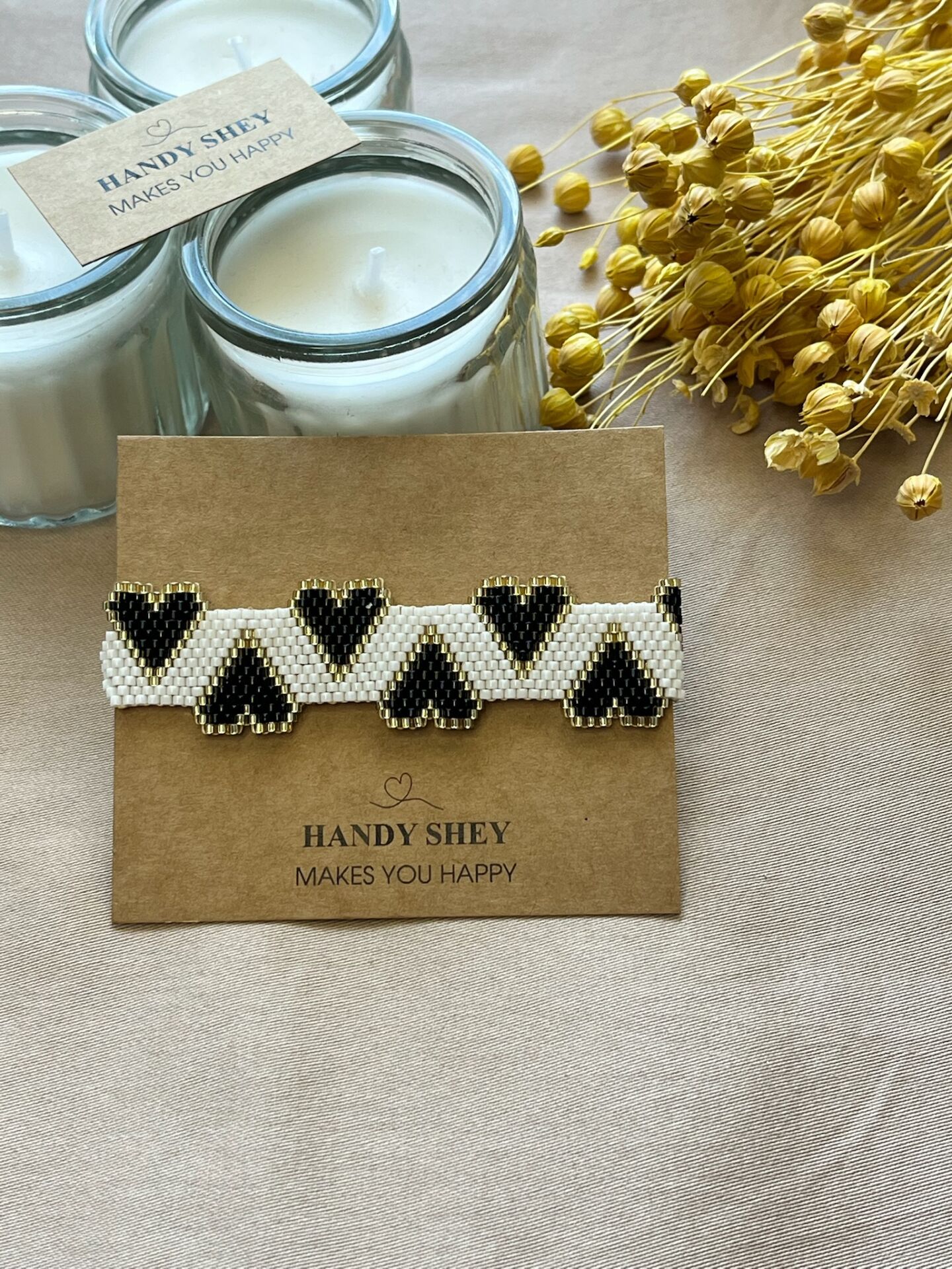 Kalp Yolu - Miyuki Boncuk Bileklik | El Yapımı | Ayarlanabilir