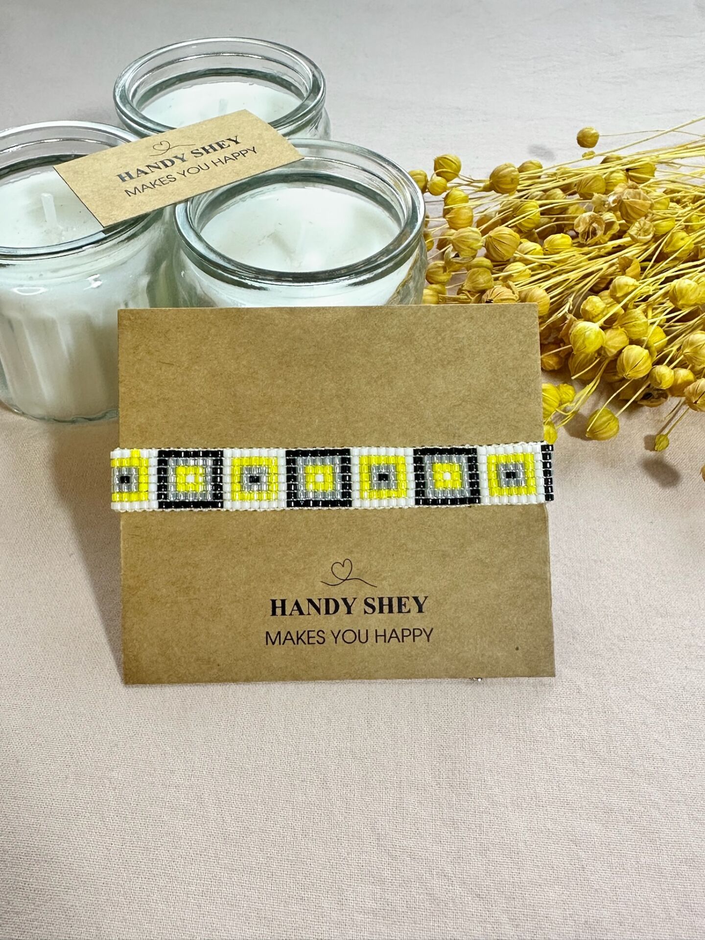 Kare Ruhlar - Miyuki Boncuk Bileklik | El Yapımı | Ayarlanabilir