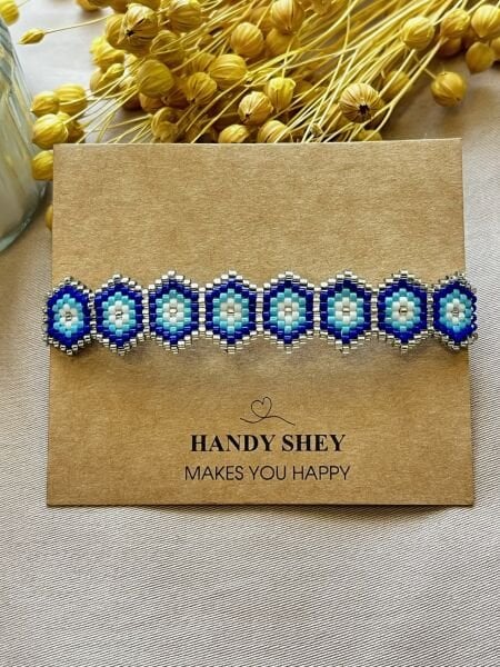 Nazardan Öte - Miyuki Boncuk Bileklik | El Yapımı | Ayarlanabilir