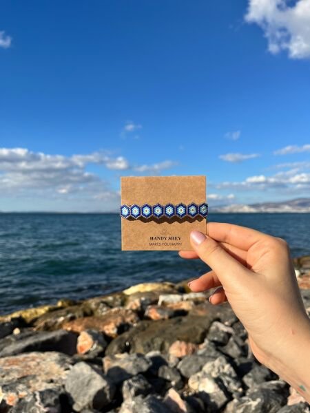 Nazardan Öte - Miyuki Boncuk Bileklik | El Yapımı | Ayarlanabilir