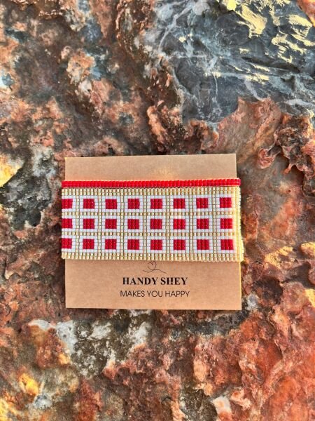 Nokta Atışı - Miyuki Boncuk Bileklik | El Yapımı | Ayarlanabilir