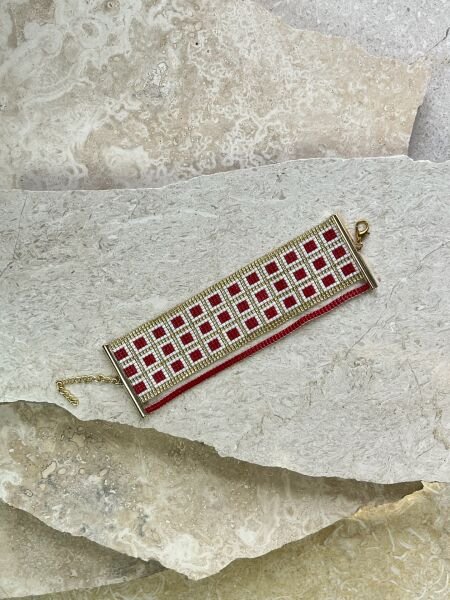 Nokta Atışı - Miyuki Boncuk Bileklik | El Yapımı | Ayarlanabilir