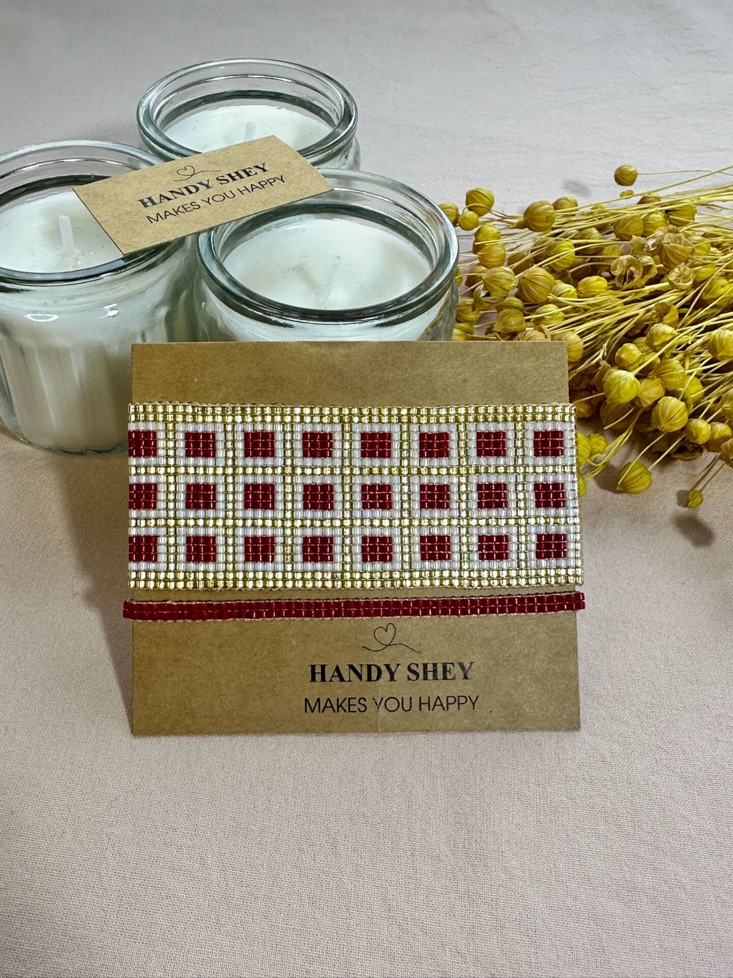 Nokta Atışı - Miyuki Boncuk Bileklik | El Yapımı | Ayarlanabilir