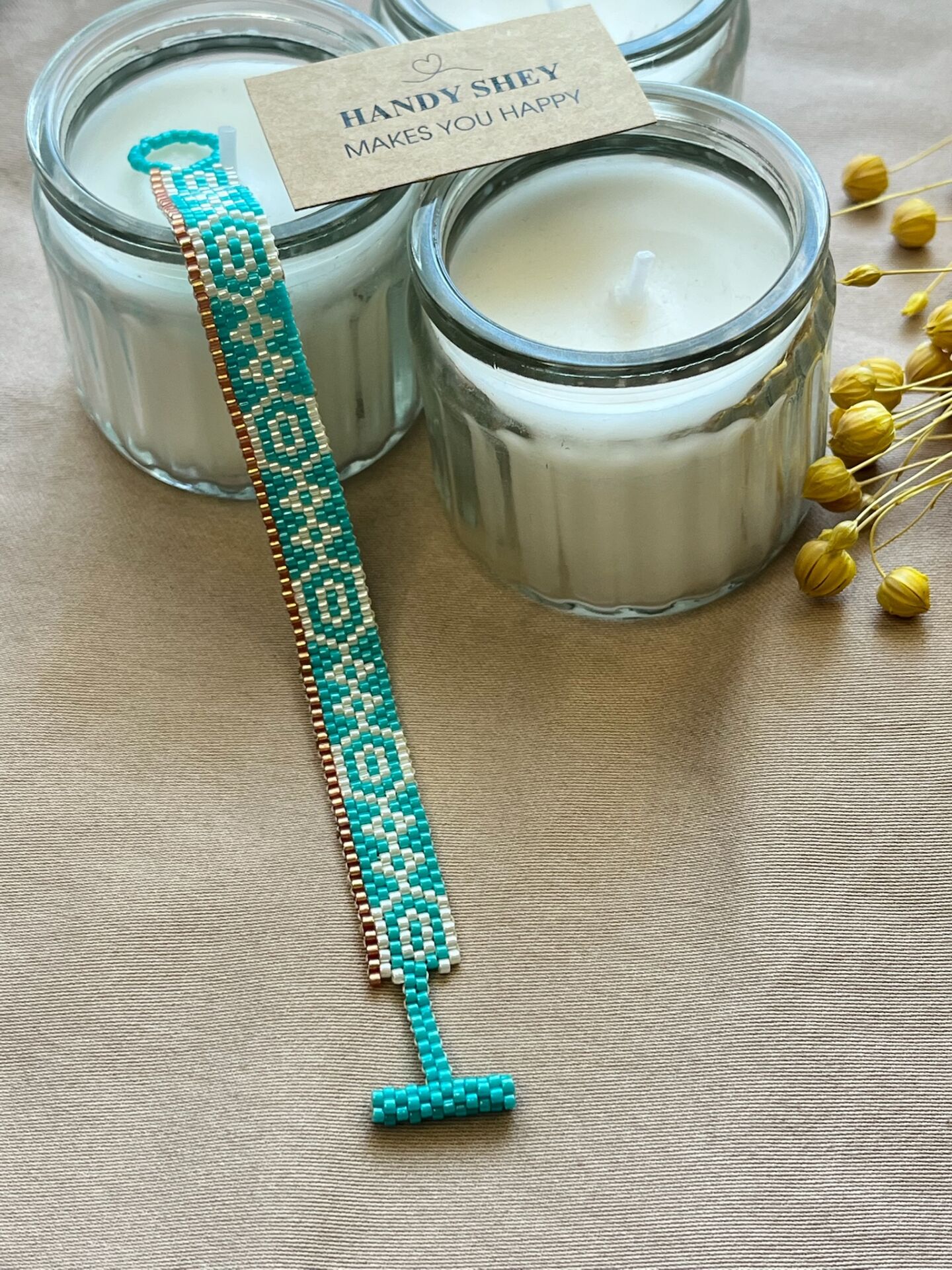 Okyanus Turkuazı - Miyuki Boncuk Bileklik | El Yapımı