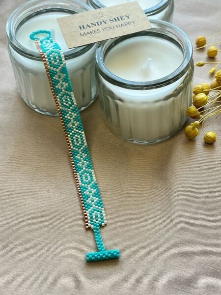 Okyanus Turkuazı - Miyuki Boncuk Bileklik | El Yapımı