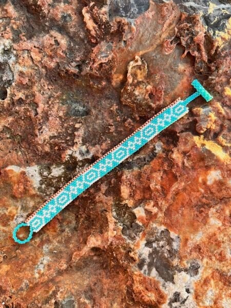 Okyanus Turkuazı - Miyuki Boncuk Bileklik | El Yapımı