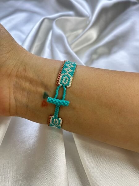 Okyanus Turkuazı - Miyuki Boncuk Bileklik | El Yapımı