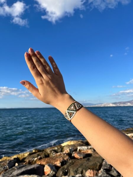 Orman Kalbi - Miyuki Boncuk Bileklik | El Yapımı | Ayarlanabilir