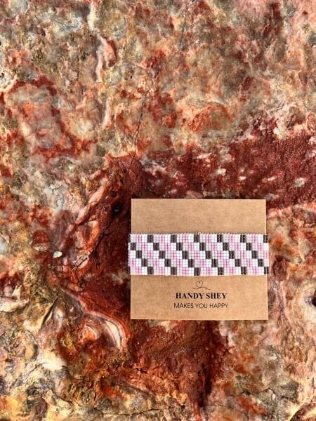 Pembe Tını - Miyuki Boncuk Bileklik | El Yapımı | Ayarlanabilir