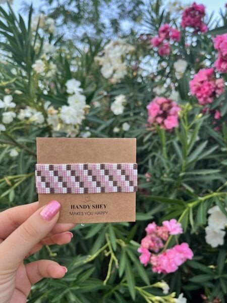 Pembe Tını - Miyuki Boncuk Bileklik | El Yapımı | Ayarlanabilir