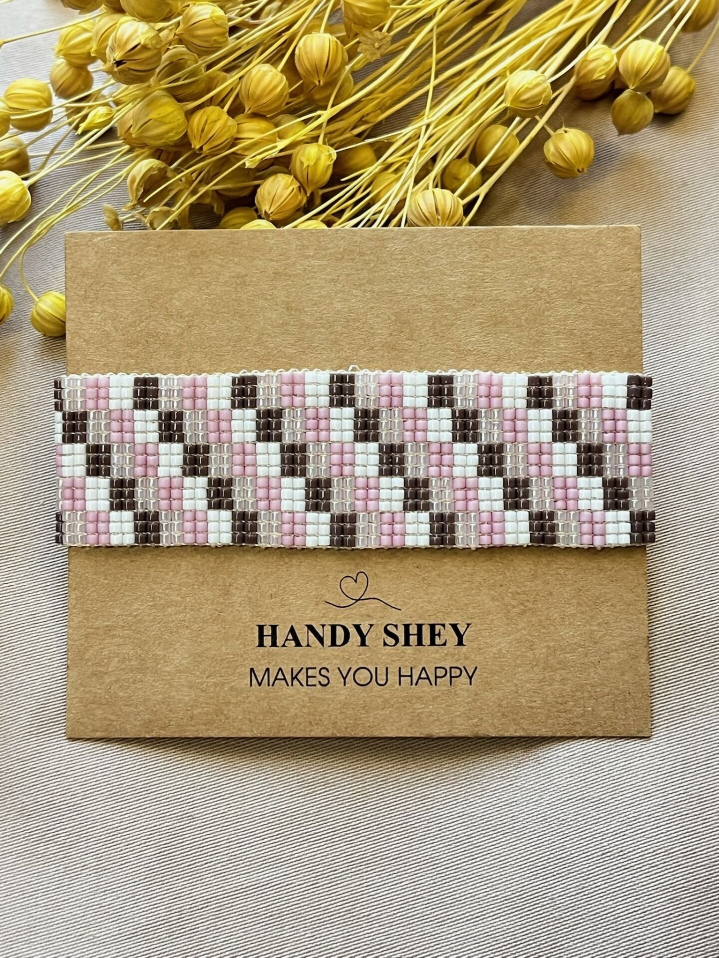 Pembe Tını - Miyuki Boncuk Bileklik | El Yapımı | Ayarlanabilir