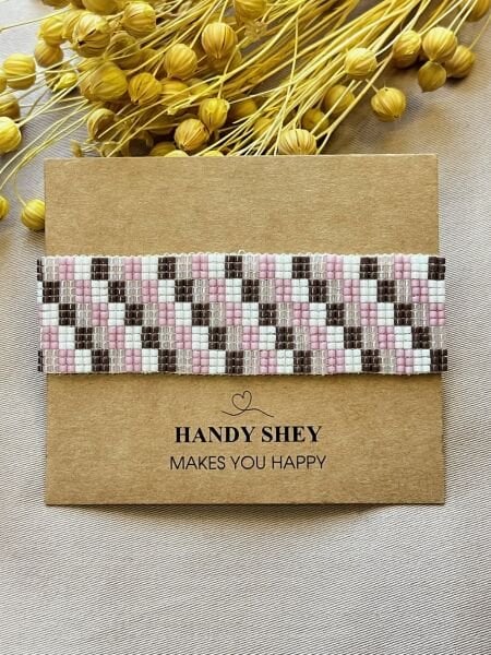 Pembe Tını - Miyuki Boncuk Bileklik | El Yapımı | Ayarlanabilir