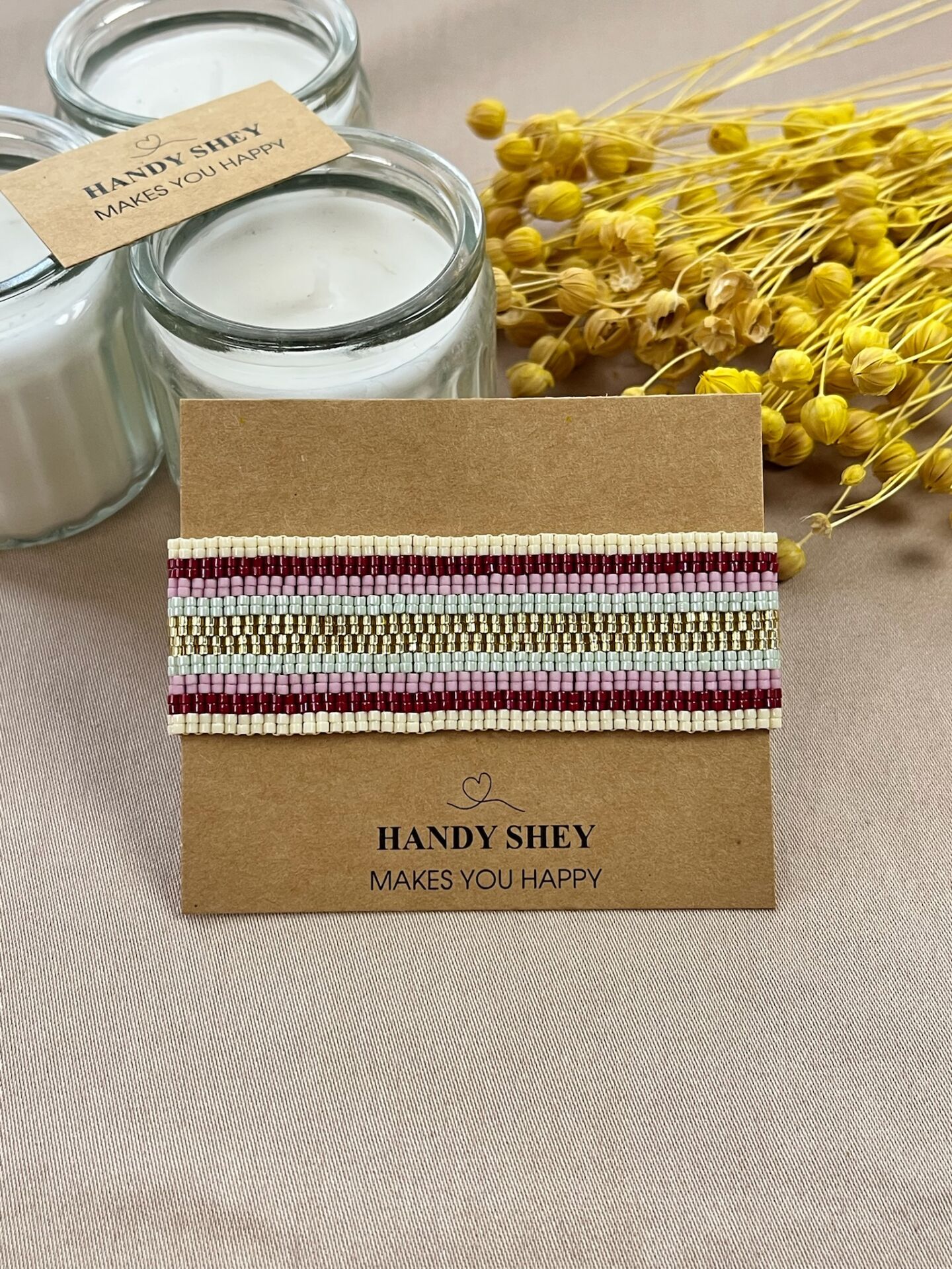 Renklerin Dansı - Miyuki Boncuk Bileklik | El Yapımı | Ayarlanabilir