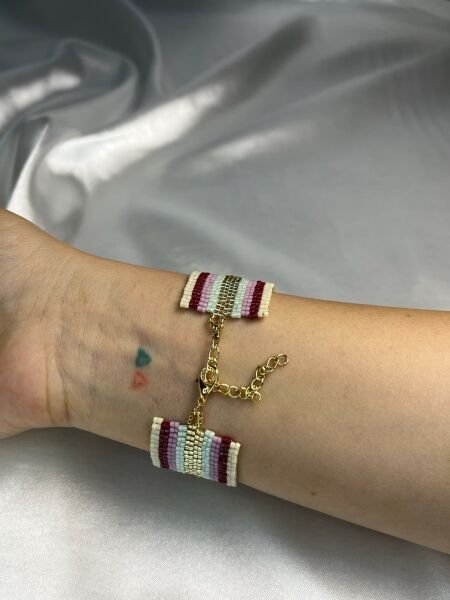 Renklerin Dansı - Miyuki Boncuk Bileklik | El Yapımı | Ayarlanabilir