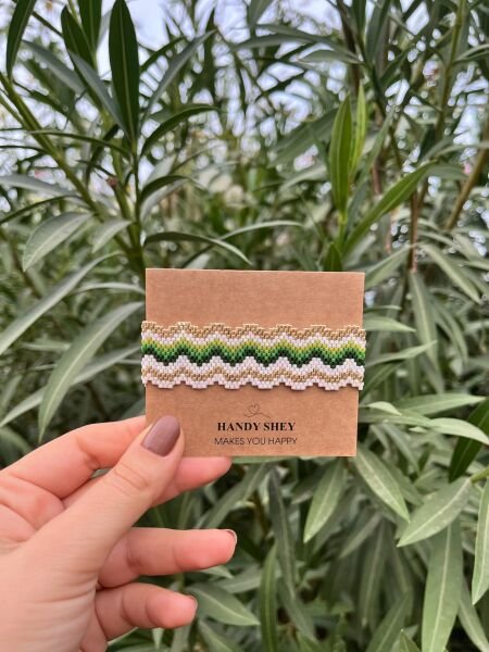 Renklerin Kıvrımı - Miyuki Boncuk Bileklik | El Yapımı | Ayarlanabilir