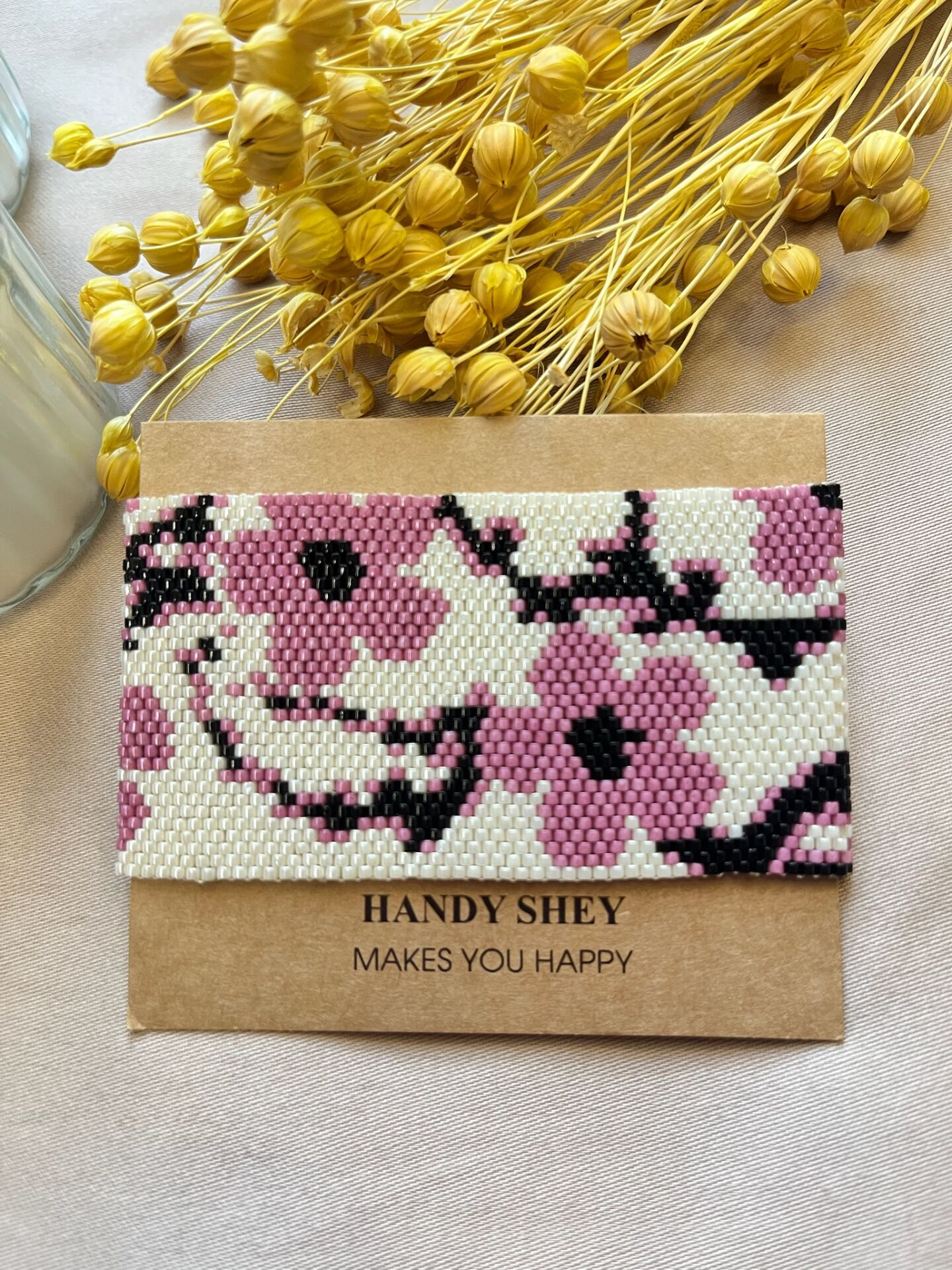 Sakura Rüyası - Miyuki Boncuk Bileklik | El Yapımı | Ayarlanabilir