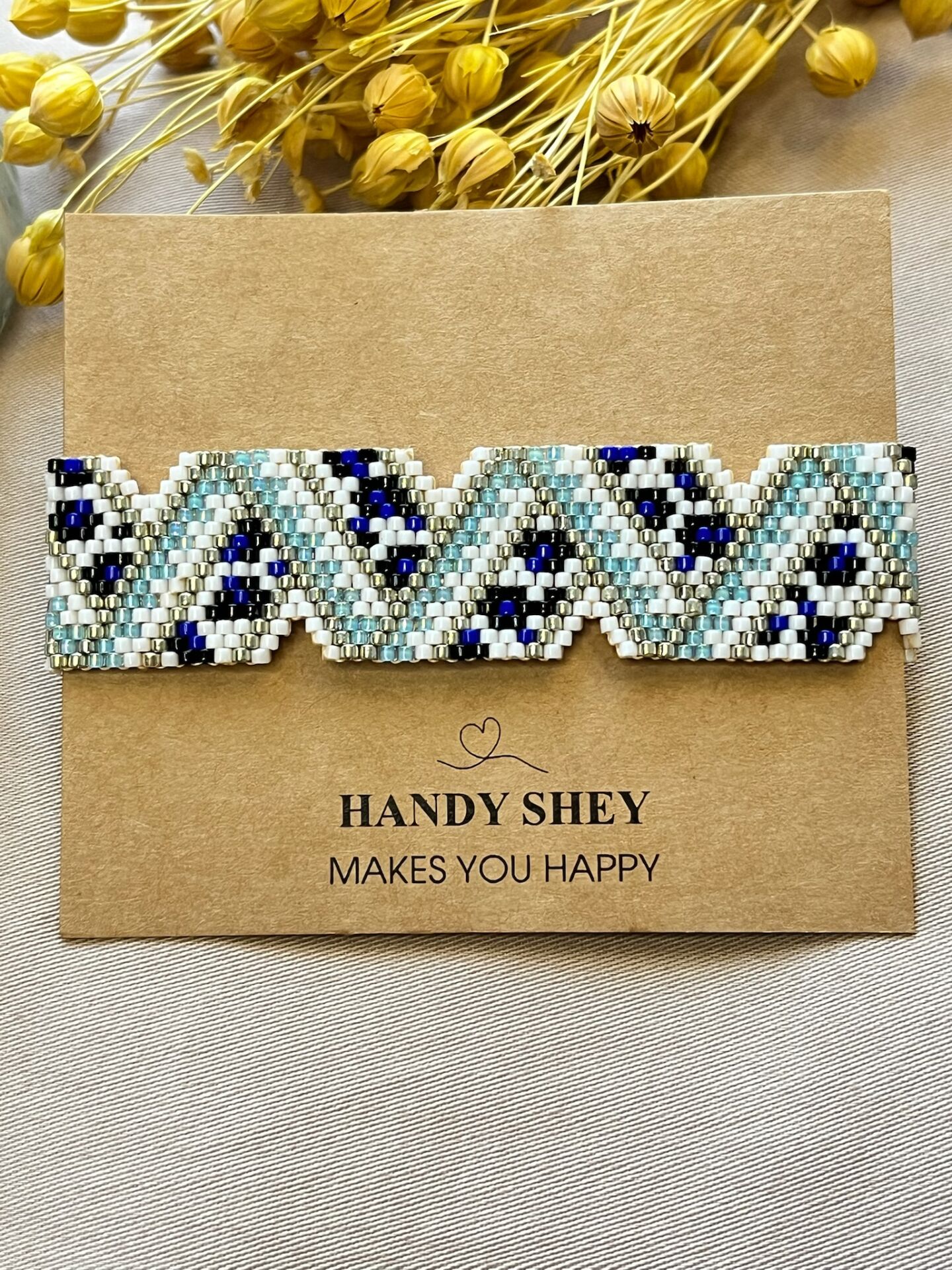 Serin Mavi - Miyuki Boncuk Bileklik | El Yapımı | Ayarlanabilir