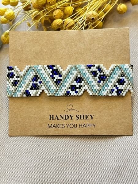 Serin Mavi - Miyuki Boncuk Bileklik | El Yapımı | Ayarlanabilir