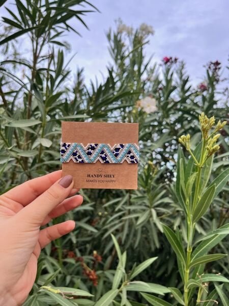 Serin Mavi - Miyuki Boncuk Bileklik | El Yapımı | Ayarlanabilir