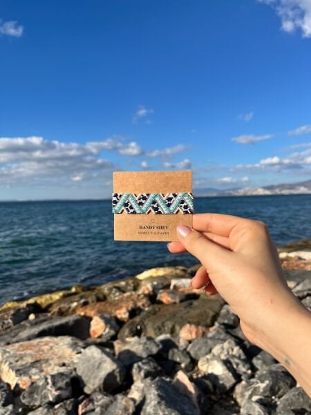 Serin Mavi - Miyuki Boncuk Bileklik | El Yapımı | Ayarlanabilir