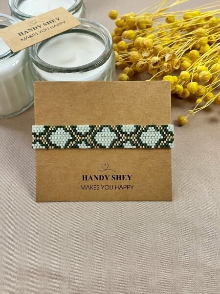 Sonsuz Çerçeve - Miyuki Boncuk Bileklik | El Yapımı | Ayarlanabilir