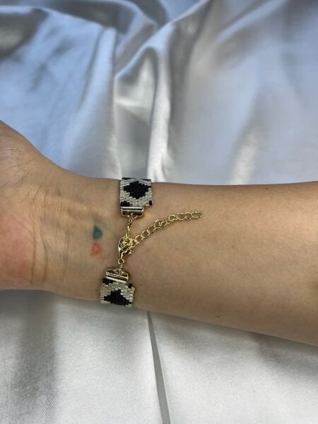 Sonsuz Çerçeve - Miyuki Boncuk Bileklik | El Yapımı | Ayarlanabilir