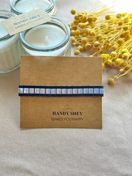 Sonsuz Sıra - Miyuki Tila Bileklik | El Yapımı | Ayarlanabilir