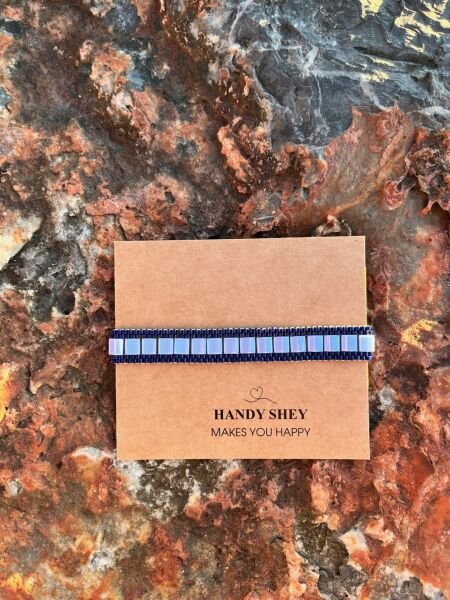 Sonsuz Sıra - Miyuki Tila Bileklik | El Yapımı | Ayarlanabilir