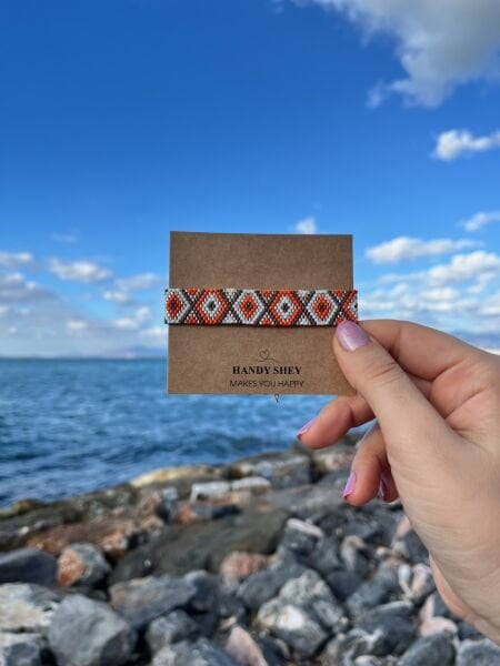 Toprak Ateşi - Miyuki Boncuk Bileklik | El Yapımı | Ayarlanabilir