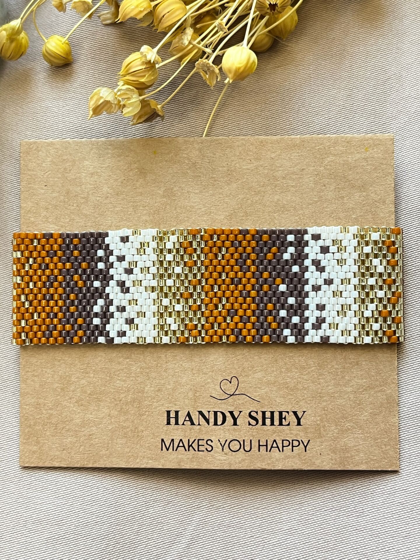 Toprak Zarafeti - Miyuki Boncuk Bileklik | El Yapımı | Ayarlanabilir