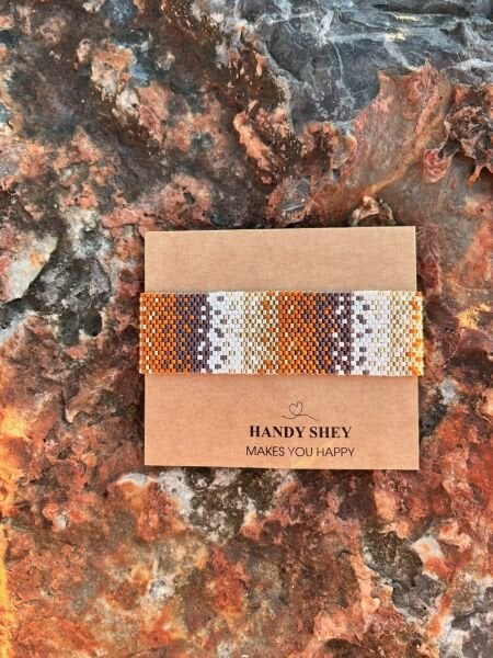 Toprak Zarafeti - Miyuki Boncuk Bileklik | El Yapımı | Ayarlanabilir