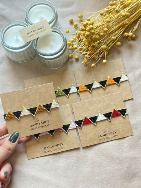 V Harmoni - Miyuki Boncuk Bileklik | El Yapımı | Ayarlanabilir