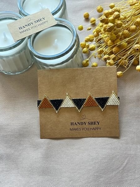 V Harmoni - Miyuki Boncuk Bileklik | El Yapımı | Ayarlanabilir